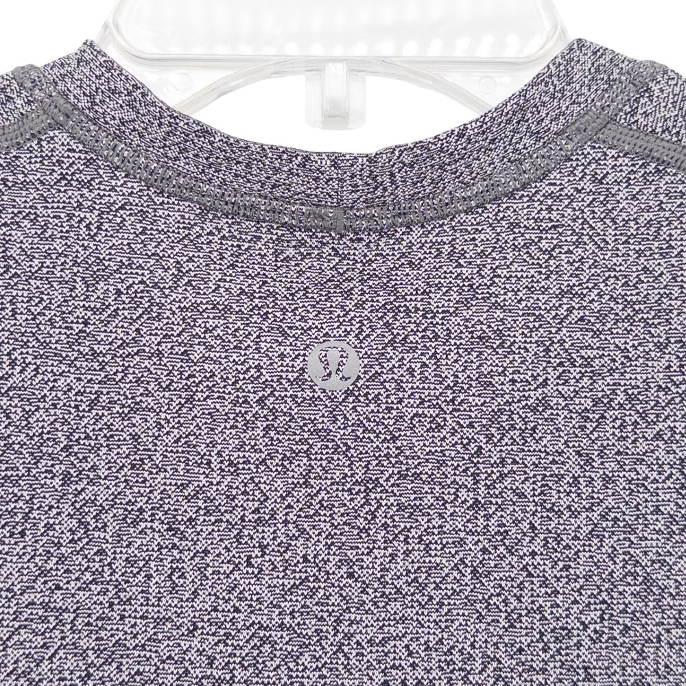 Lululemon Mens Medium Metal Vent Tech Long Sleeve Shirt Gray Heathered Running - Picture 6 of 8